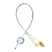 Катетер Фолея (Фолисил) двухходовой, мужской тип прямой силикон ch22 15мл 41см АА6122