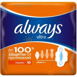 Прокладки Натурелла ультра нормал №10