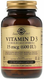 Солгар витамин Д3 600МЕ капс. №60