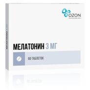 Мелатонин таб. п.п.о. 3мг №.30
