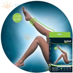 Колготки компрессионные прозрачные PRO 1 кл JW-311 р.3 натуральный