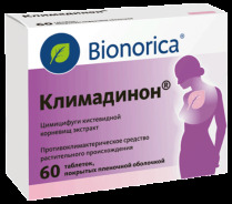 Климадинон таб. п.п.о. №60