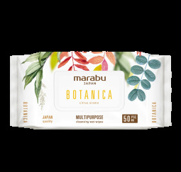 Салфетки влажные Марабу Ботаника №50