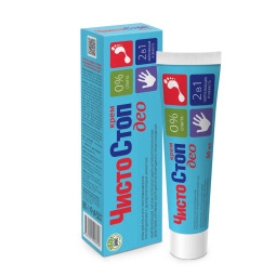 Чистостоп део крем д/рук и ног при повышенном потоотделении 50мл