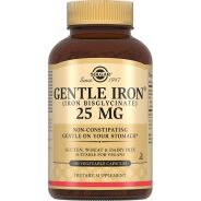 Солгар Легкодоступное железо джентл айрон 25мг капс. №180
