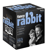 Трусики-подгузники Фанси Раббит 6-11кг M №32