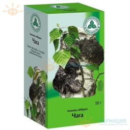 Чага гриб березовый пачка 50г