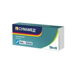 Сумамед капс. 250мг №.6