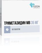 Триметазидин МВ таб. пролонг.п.п.о 35мг №60