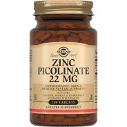 Солгар пиколинат цинка 22мг таб. 300мг №100