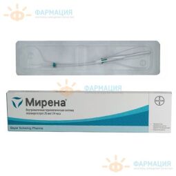 Спираль внутриматочная Мирена 20мкг/сут*