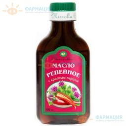 Масло репейное красный перец 100мл