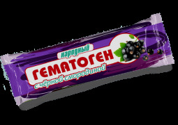 Гематоген народный черная смородина 40г