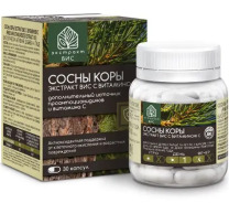 Сосны коры экстракт ВИС с витамином С капс. 0,3г N30