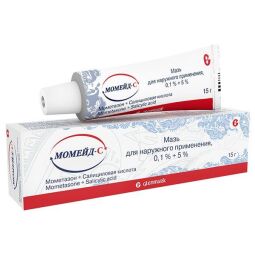 Момейд-С мазь 0,1%+5% 15г №1