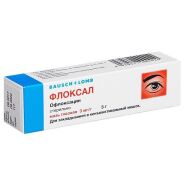 Флоксал мазь глазн. 3мг/г 3г