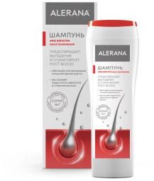 Алерана шампунь био кератин восстановление 250мл