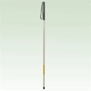 Трость тактильная металл L90см 14 (527) Т