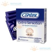 Презервативы Контекс экстра сенсация N3