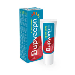 Виругерп крем-гель д/губ с l-лизином оксидом цинка и маслом чайного дерева туба 15мл