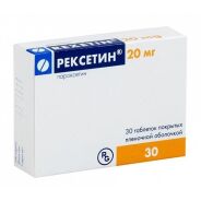 Рексетин таб. п.п.о. 20мг №30