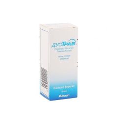 ДуоТрав капли гл. 2,5мл №1